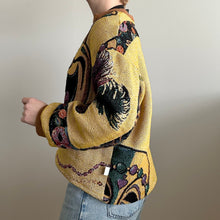 Load image into Gallery viewer, Mardi Gras Blanket Sweater
