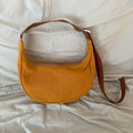 Rust + Brown Crescent Bag