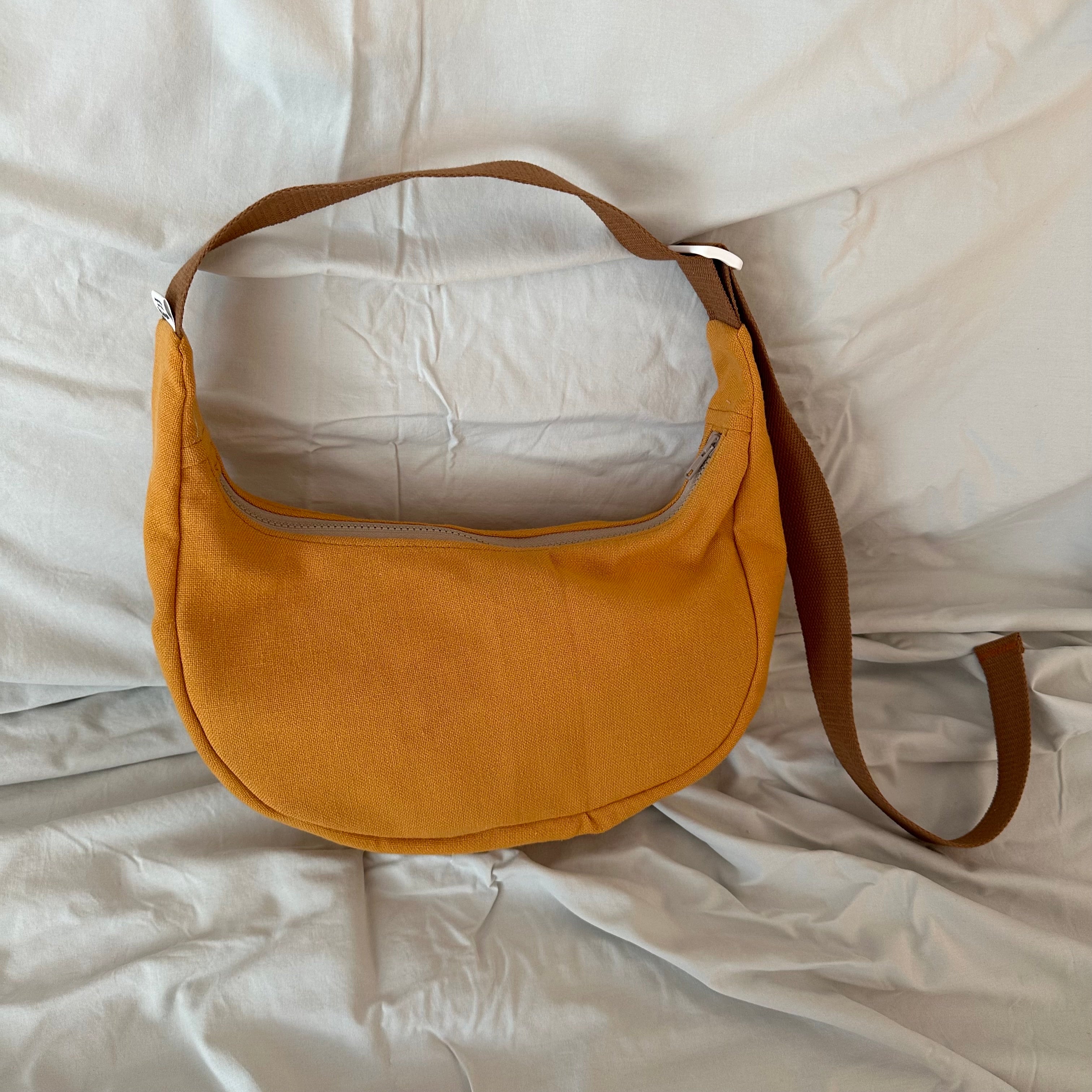 Rust + Brown Crescent Bag