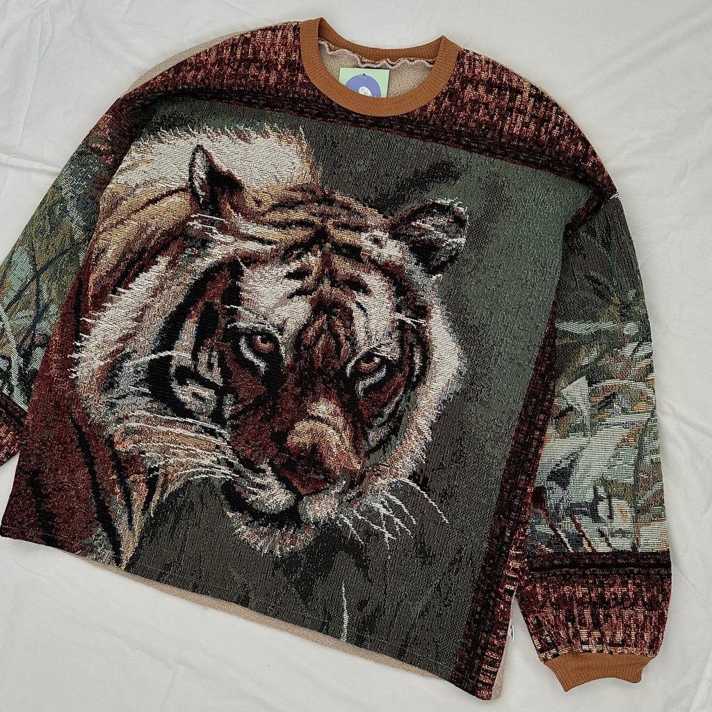 Tiger Blanket Sweater