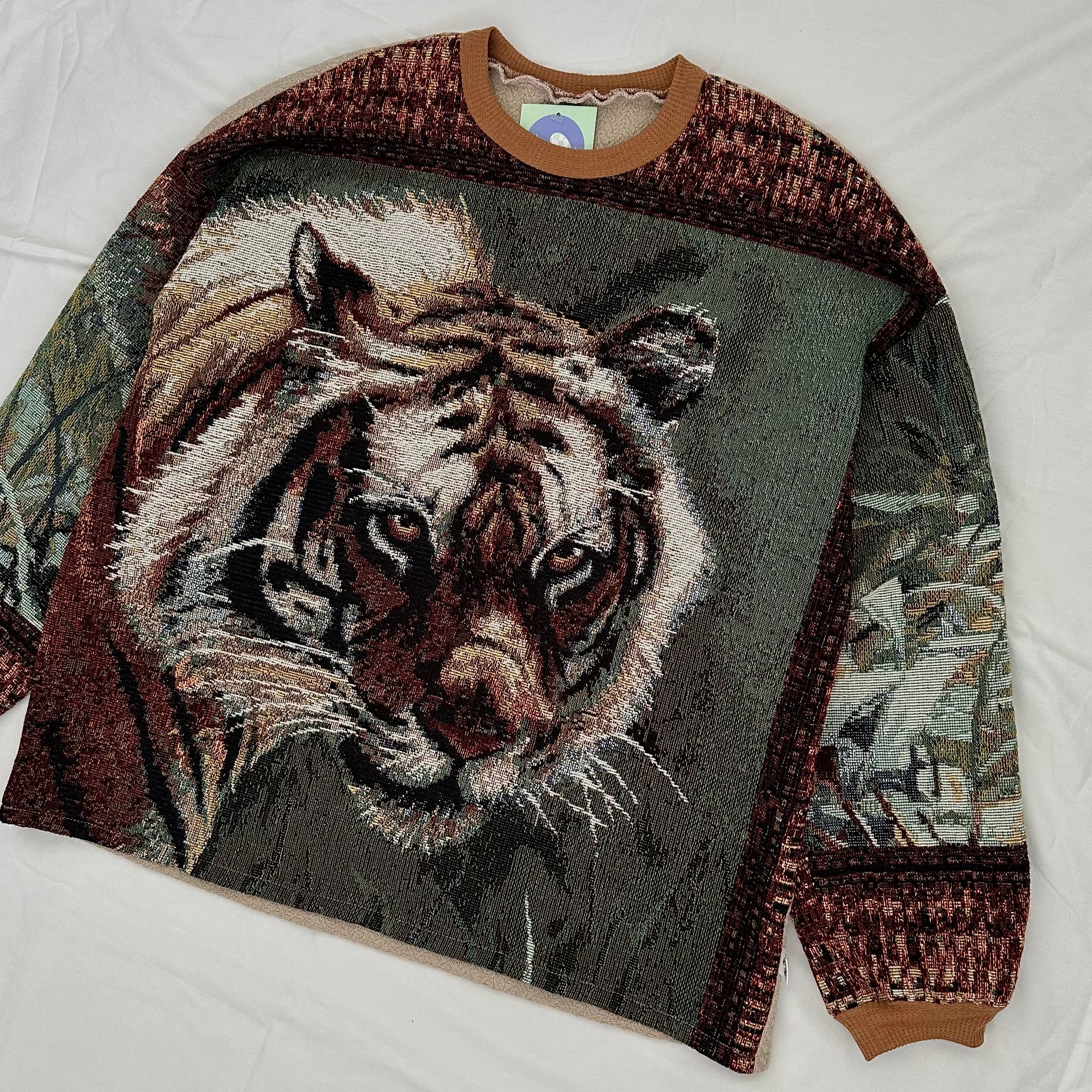 Tiger Blanket Sweater