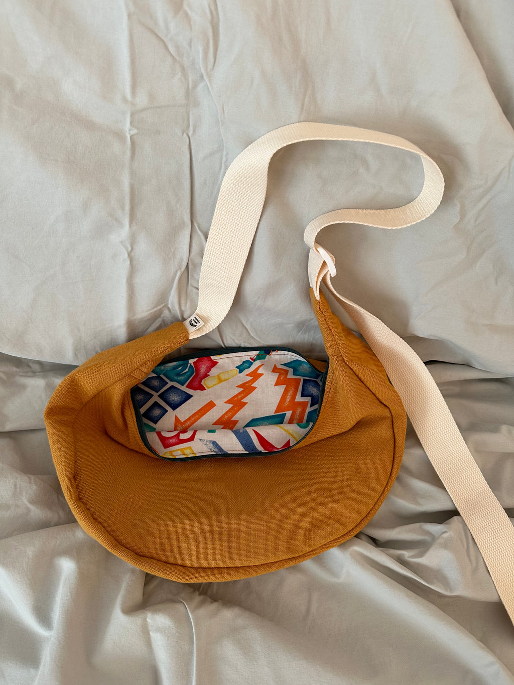 Rust Crescent Bag