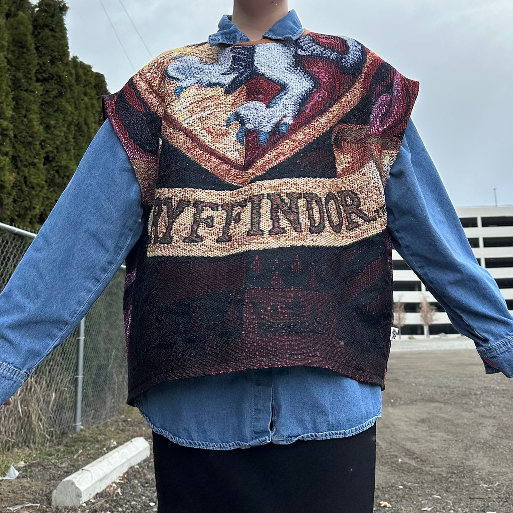 Gryffindor Blanket Vest