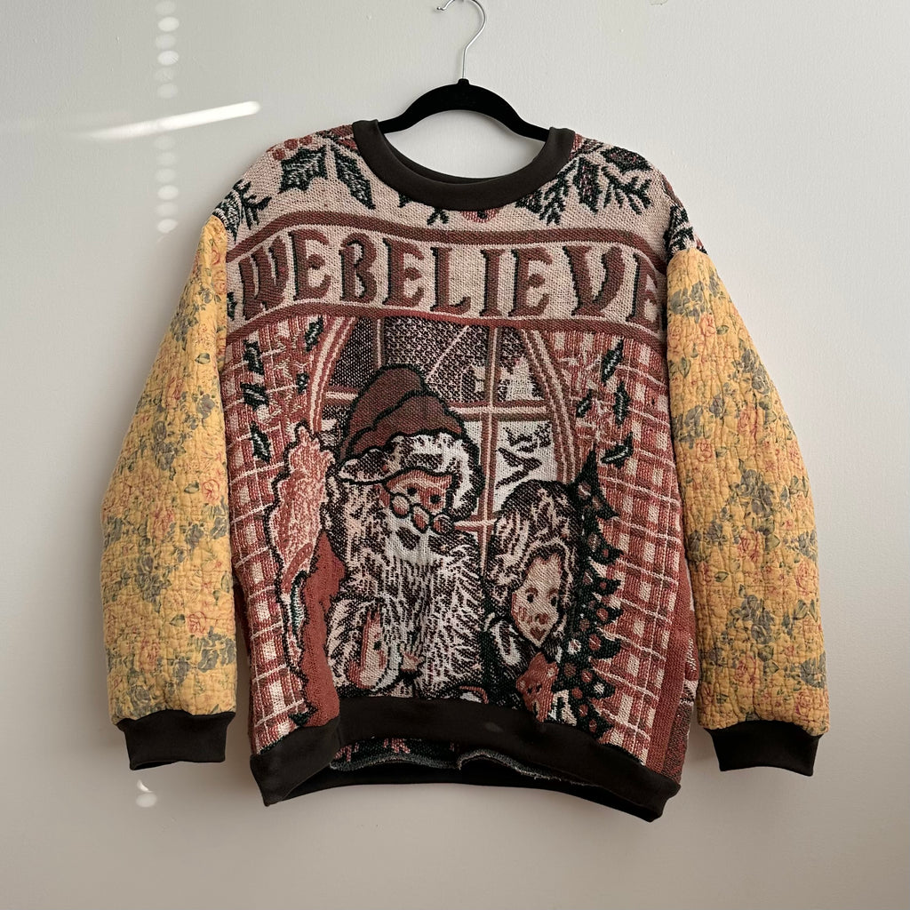 We Believe Blanket Sweater