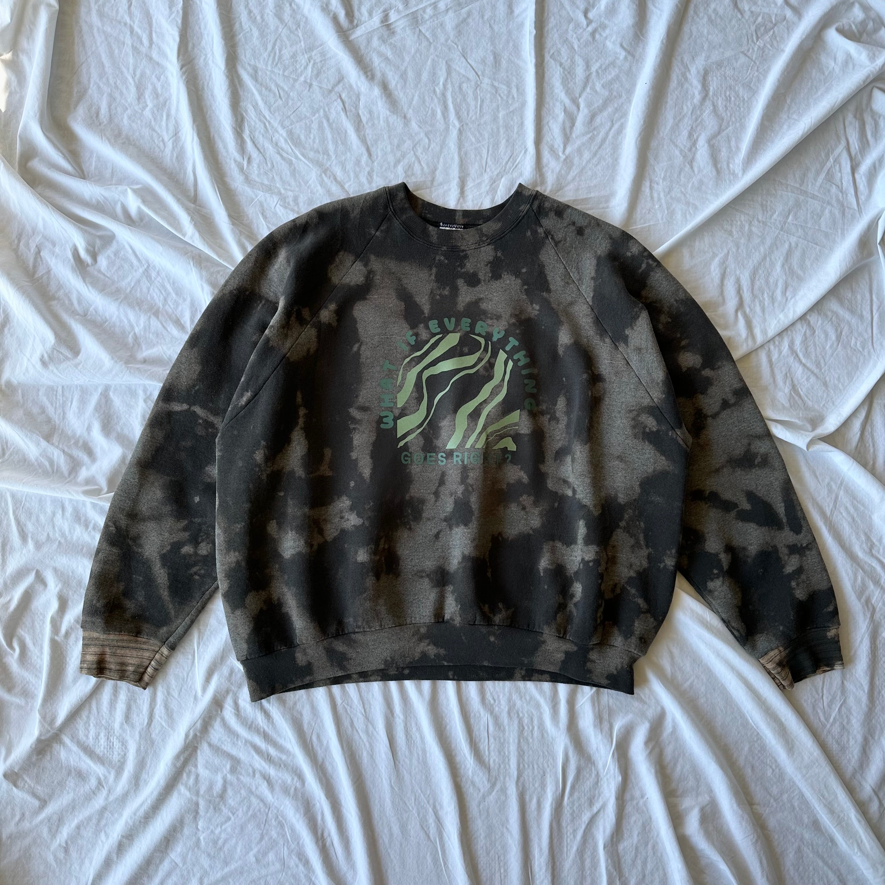 What If? Tie Dye Sweatshirt