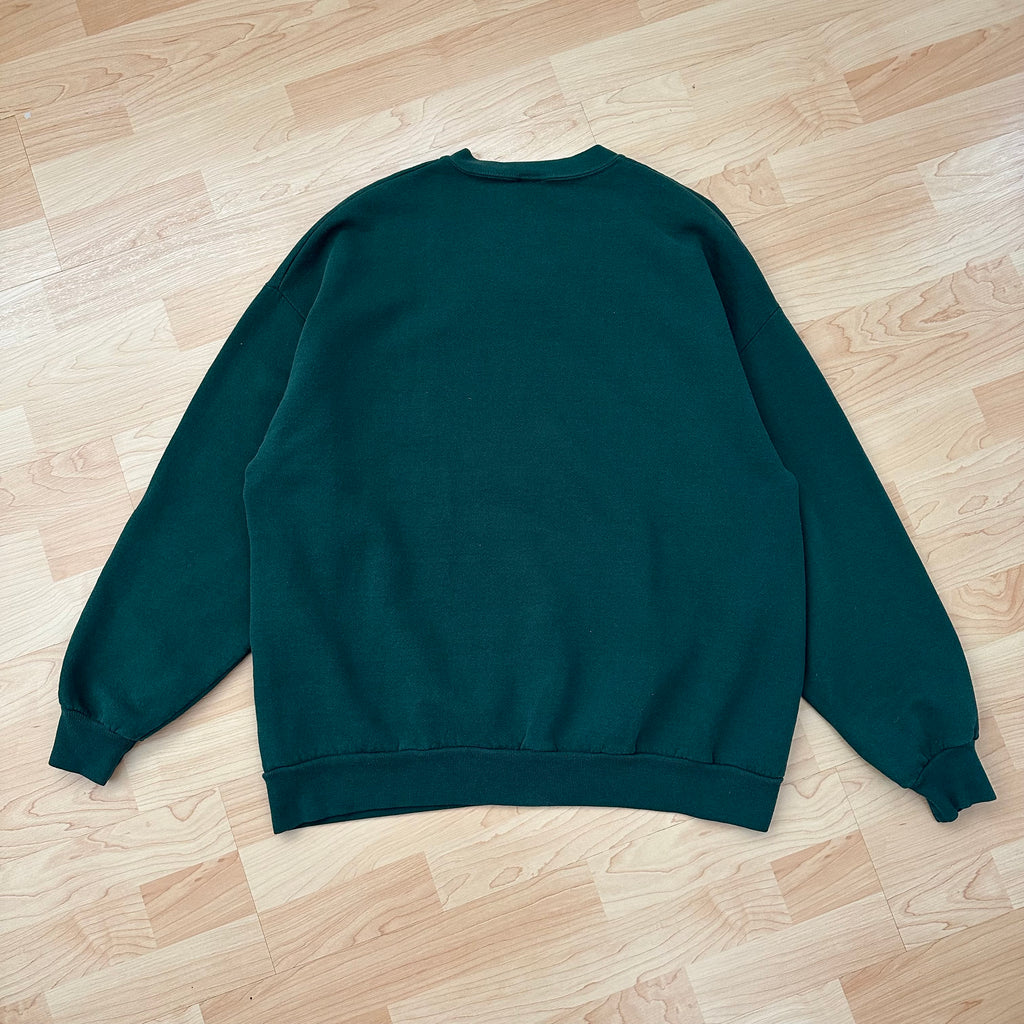 Green Peekaboo Wolf Sweatshirt