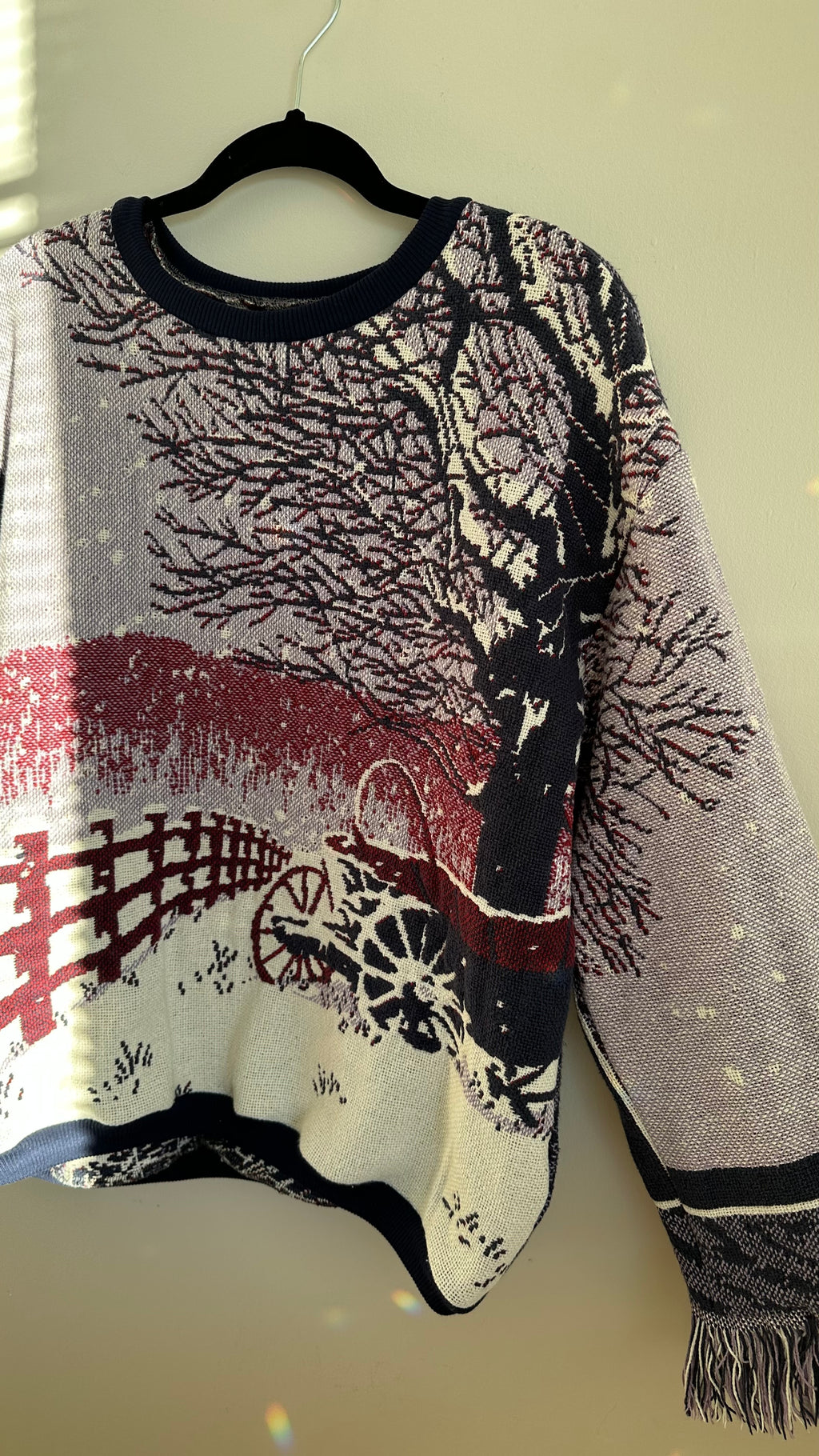 Snowy Blanket Sweater