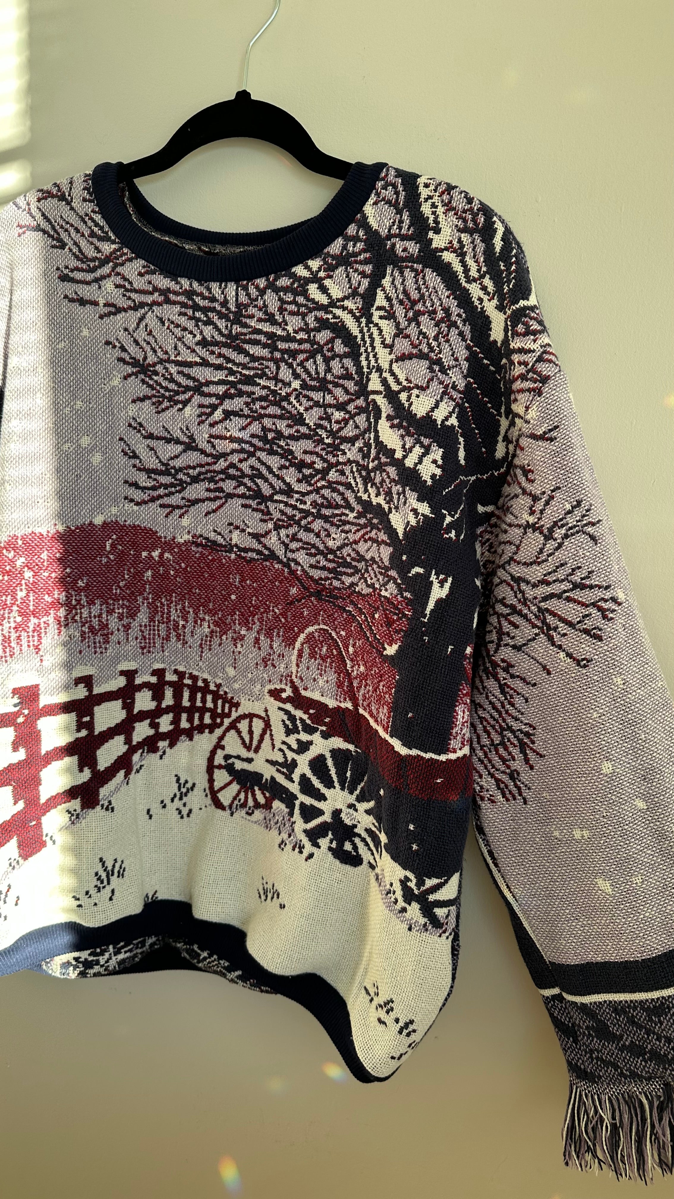 Snowy Blanket Sweater