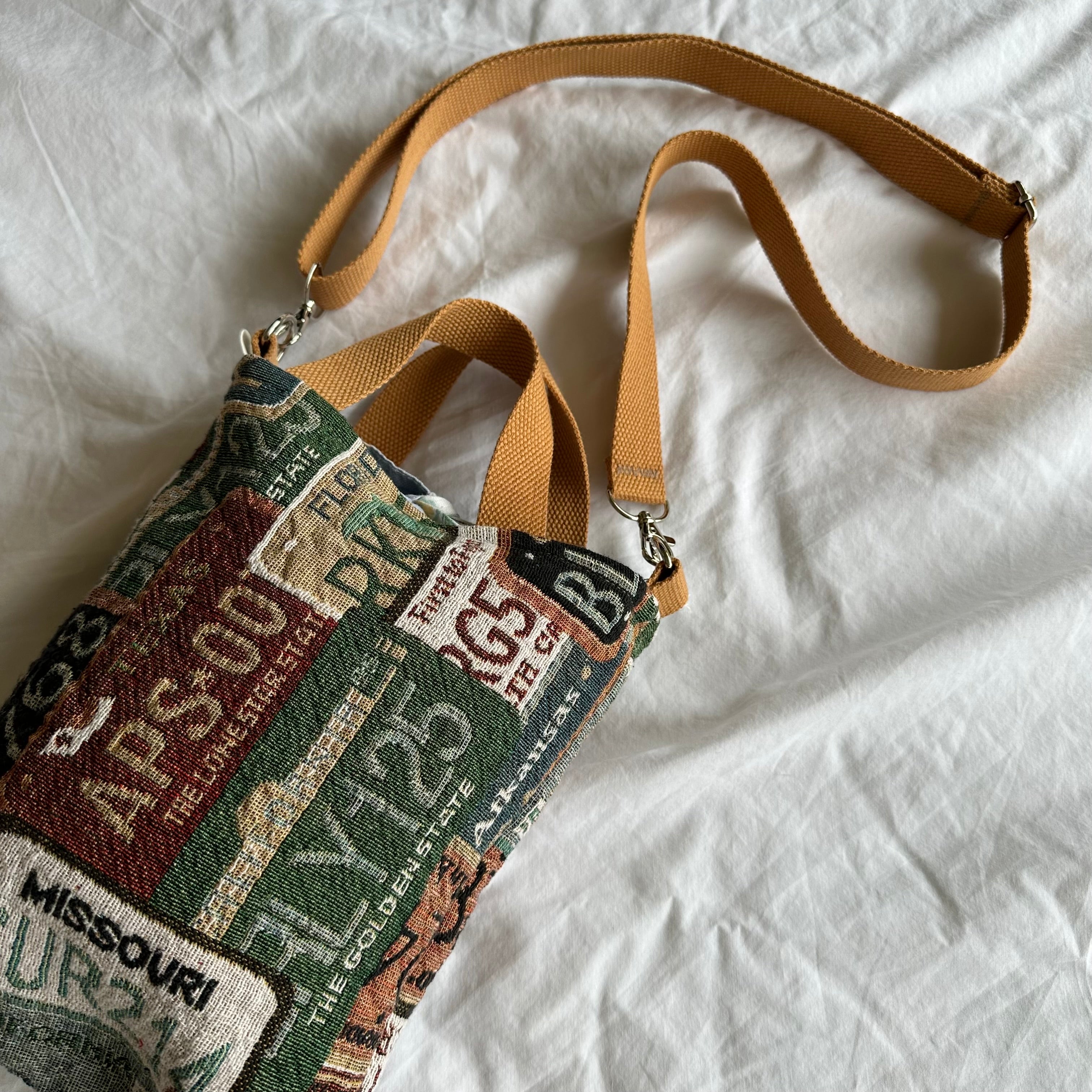 License Plate Tiny Tote