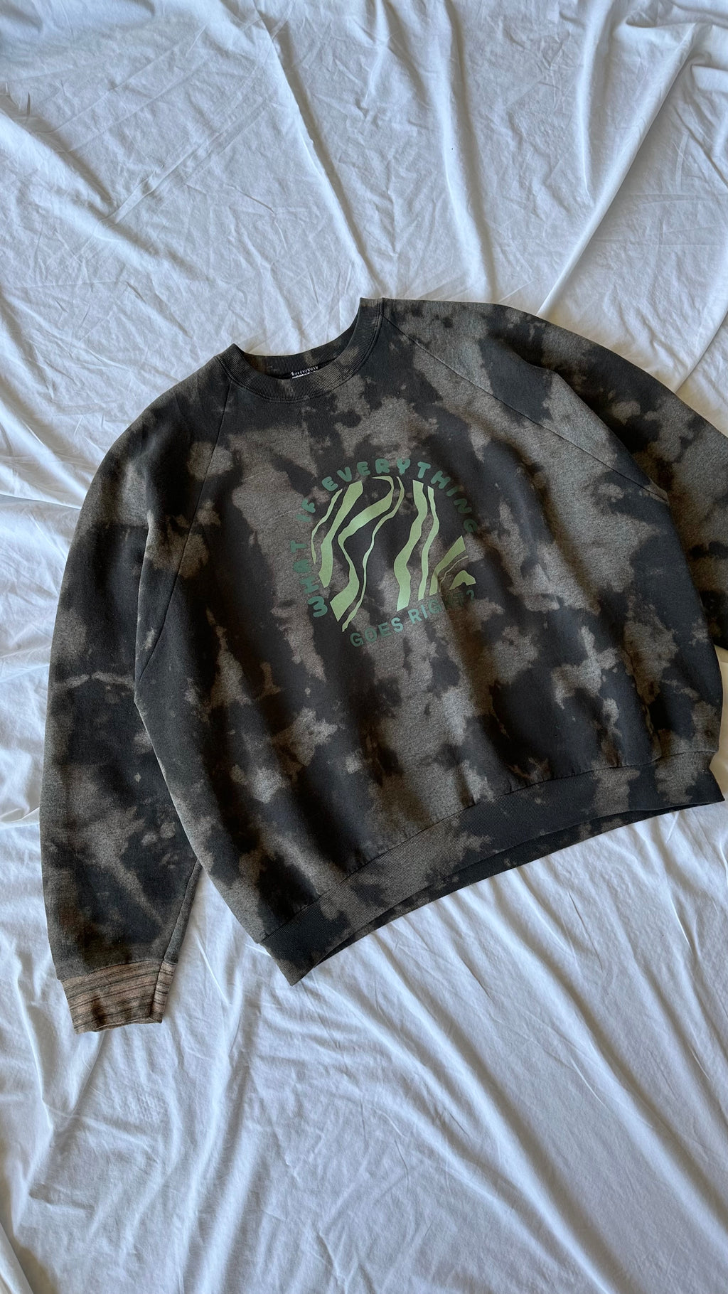 What If? Tie Dye Sweatshirt