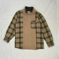 Plaid Fleece 1/4 Zip