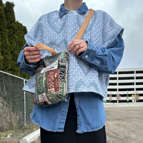 Blue Goose Blanket Vest