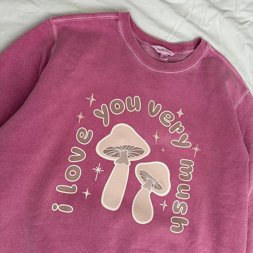 Pink Love Mush Sweater