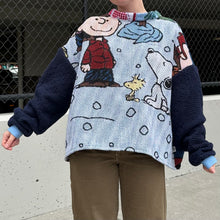 Load image into Gallery viewer, Snoopy Blanket Sweater
