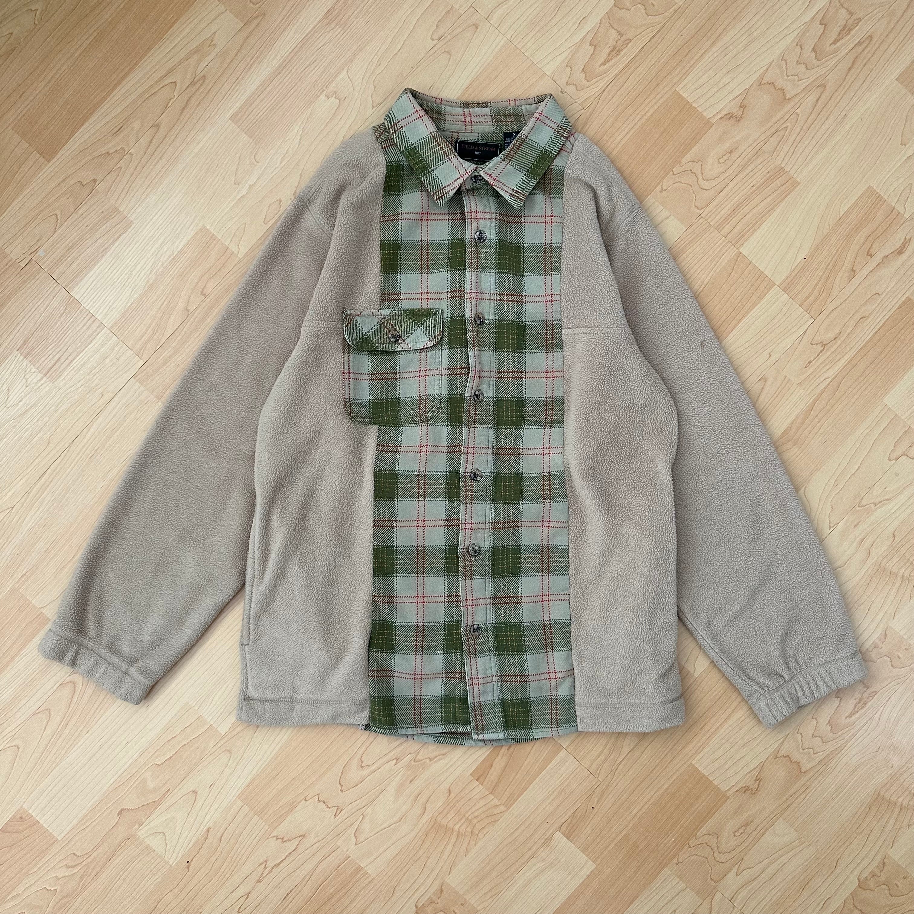 Reworked Plaid Fleece