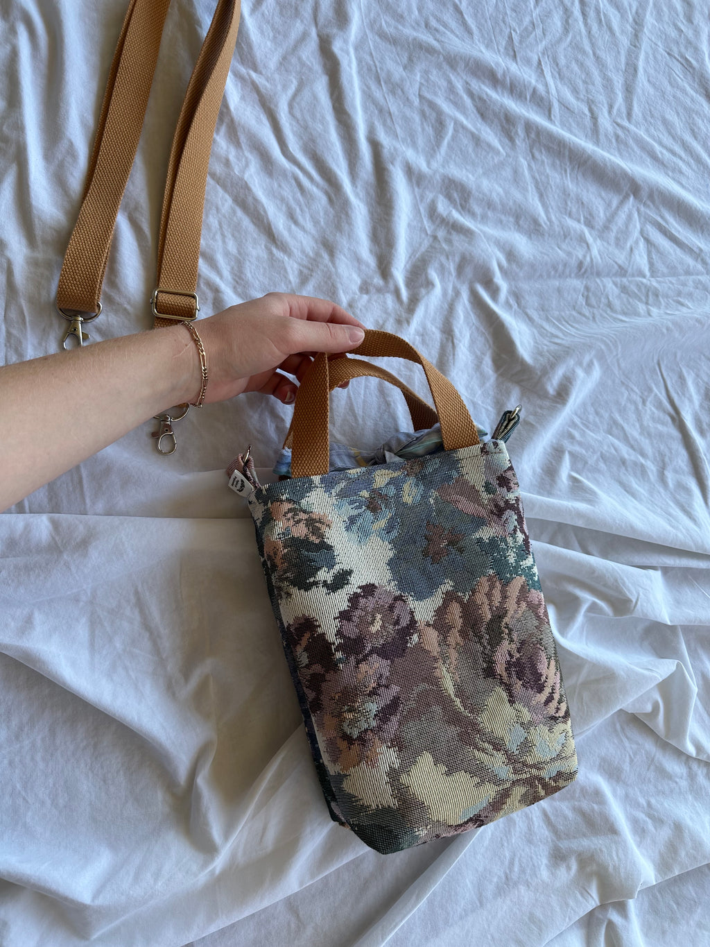 Floral Tiny Tote