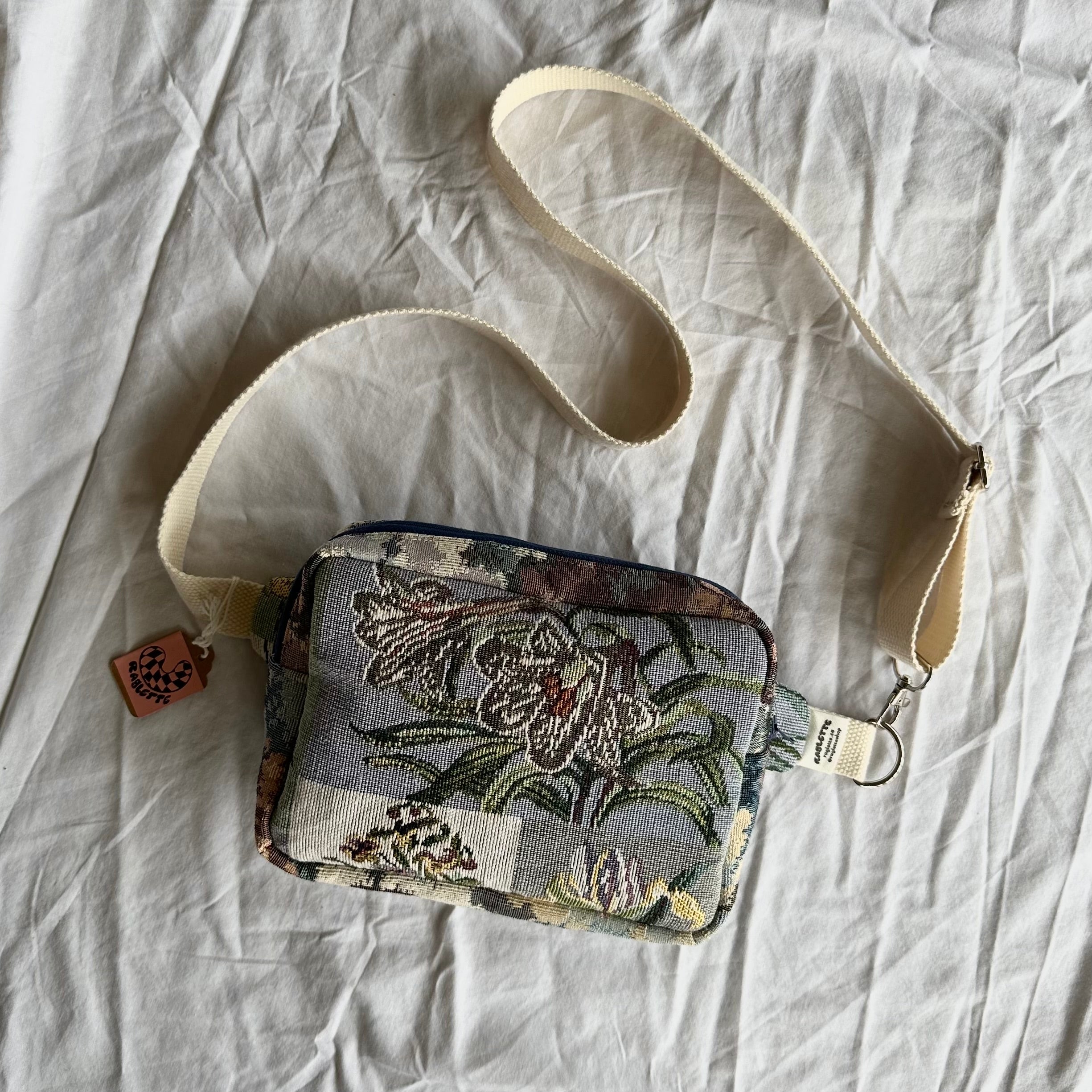 Handmade Flower Sling bag