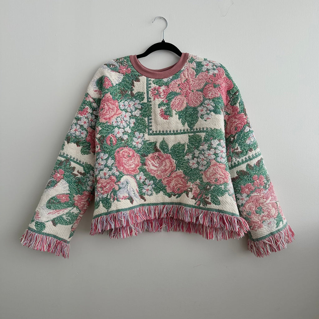 Roses Blanket Sweater