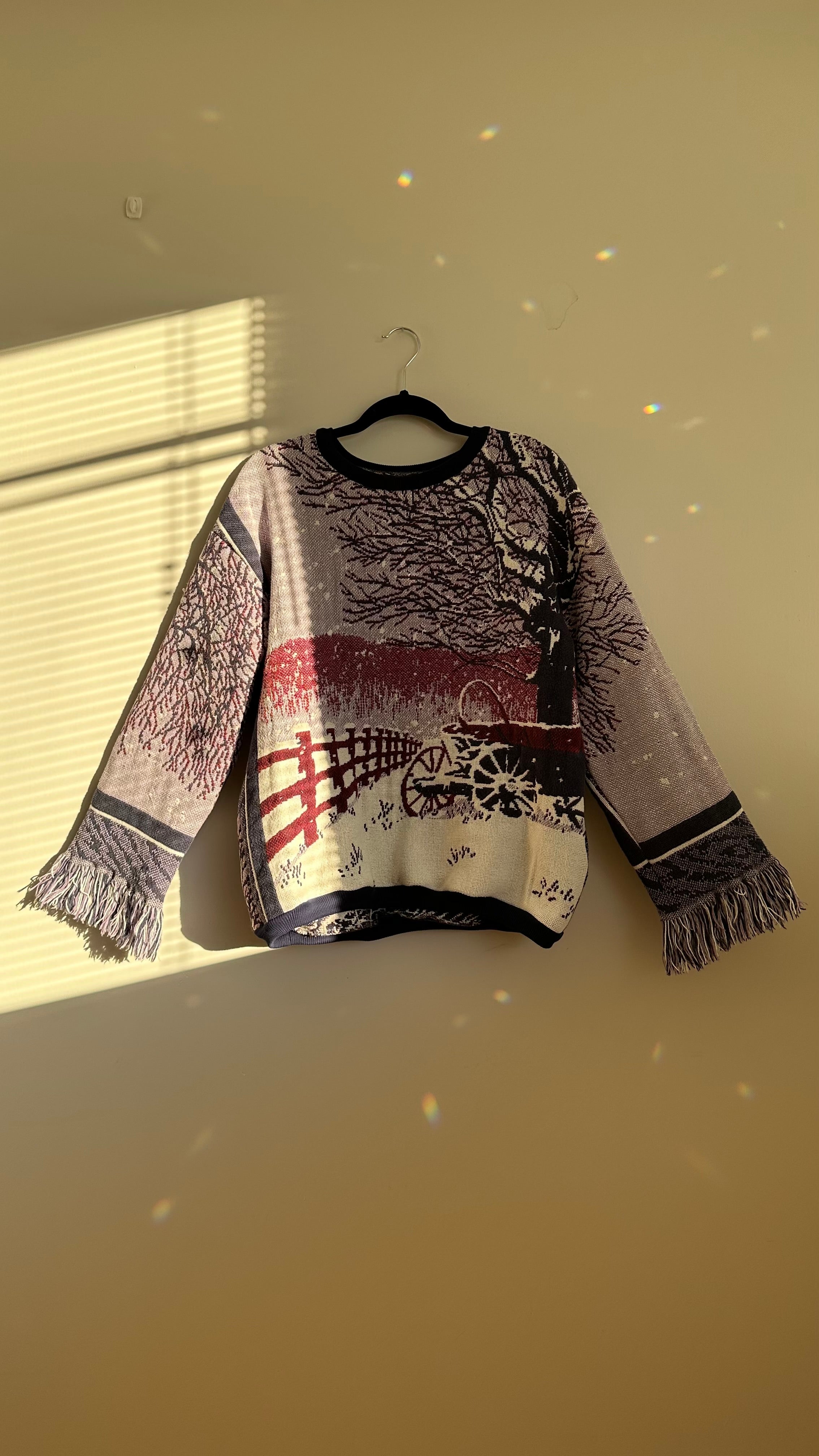 Snowy Blanket Sweater