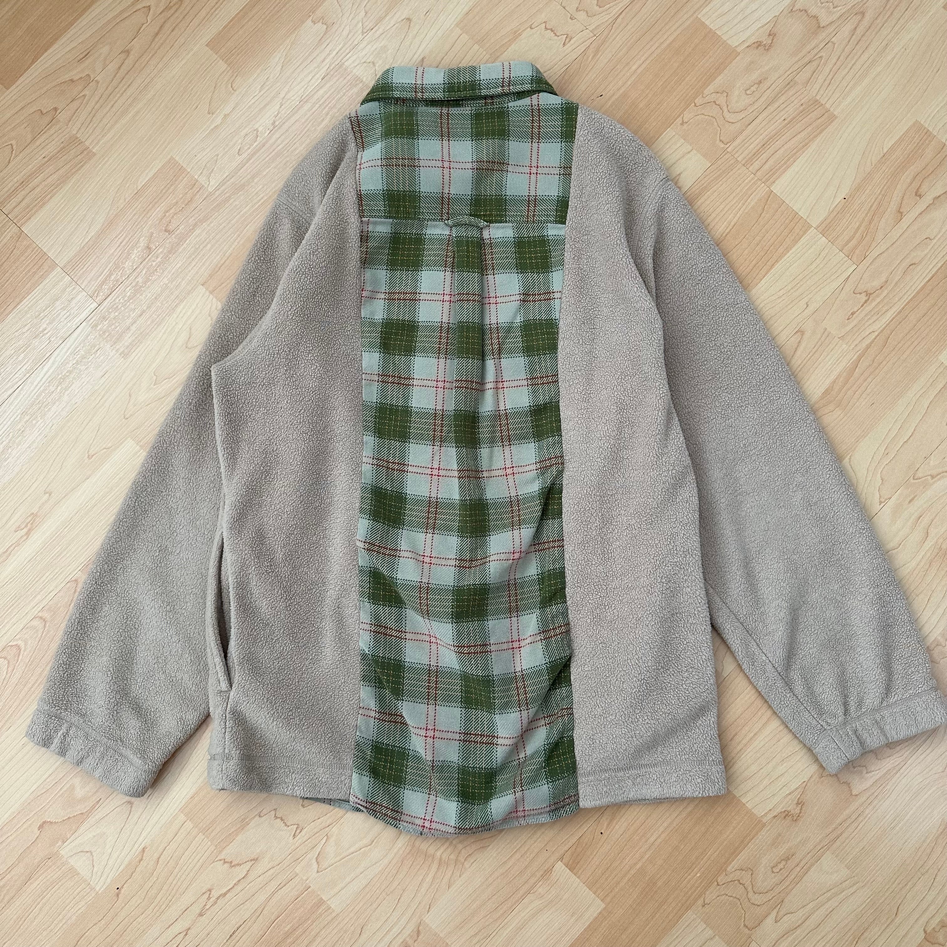 Reworked Plaid Fleece