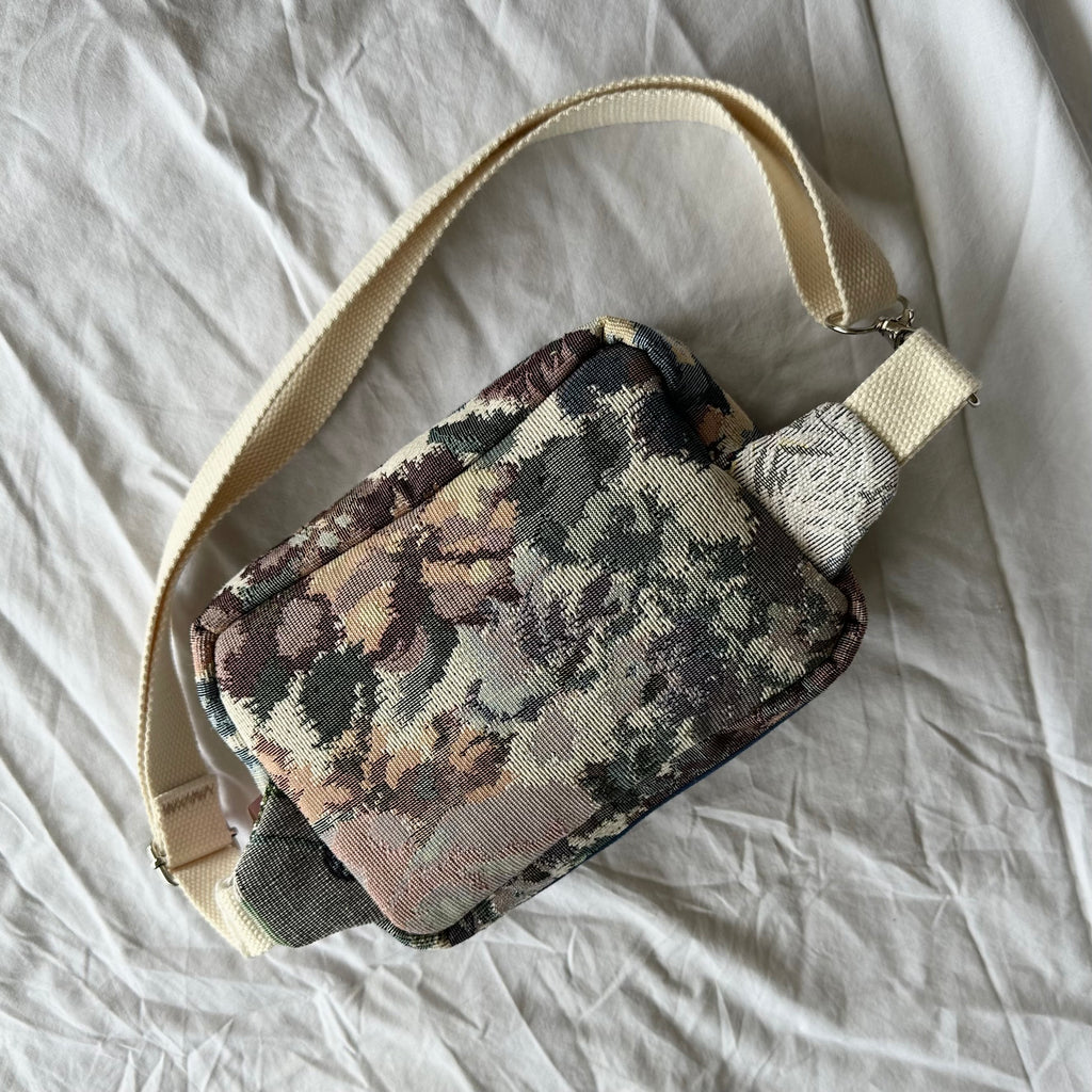 Handmade Flower Sling bag