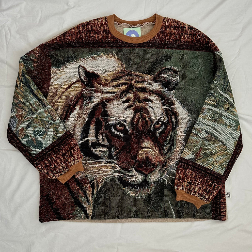 Tiger Blanket Sweater