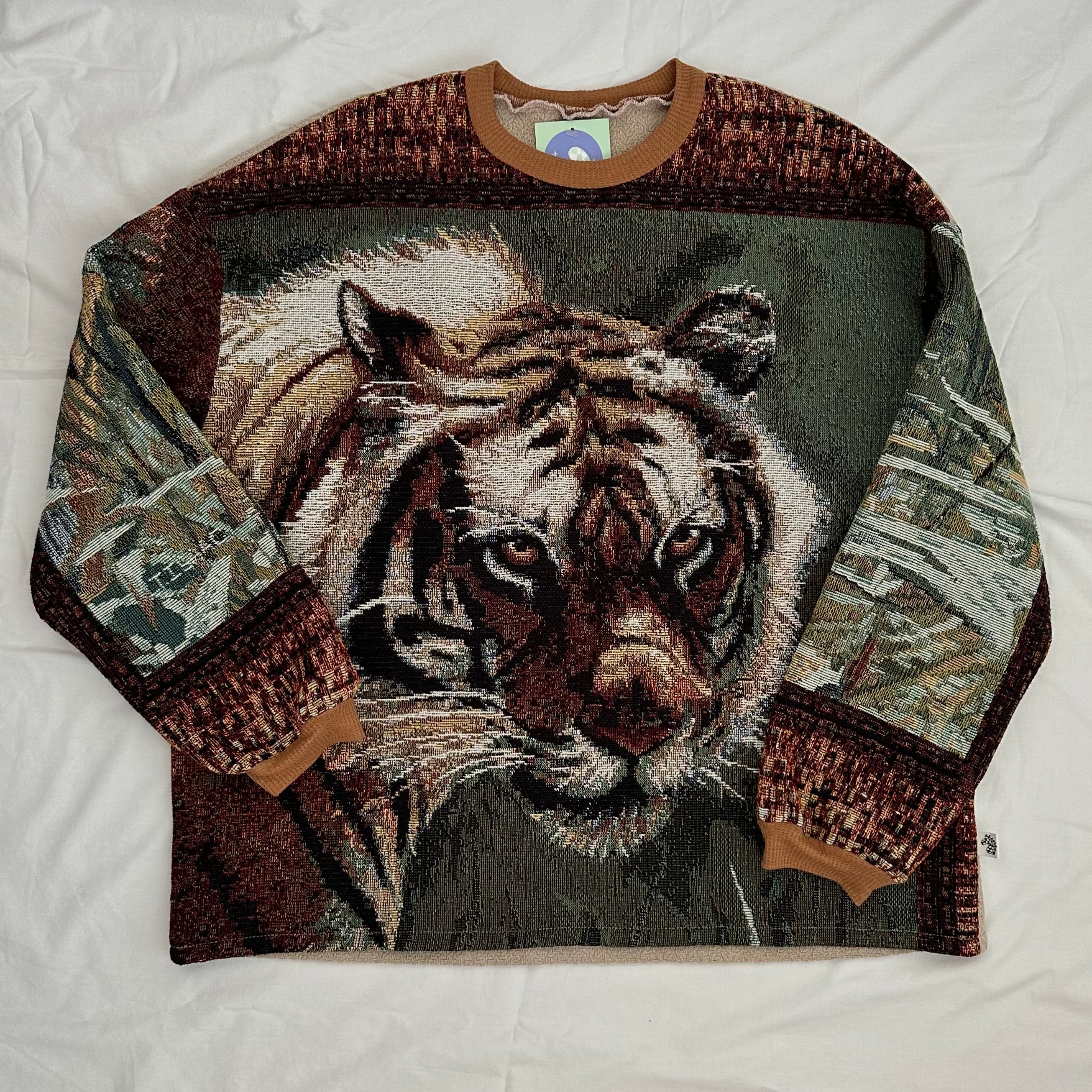Tiger Blanket Sweater