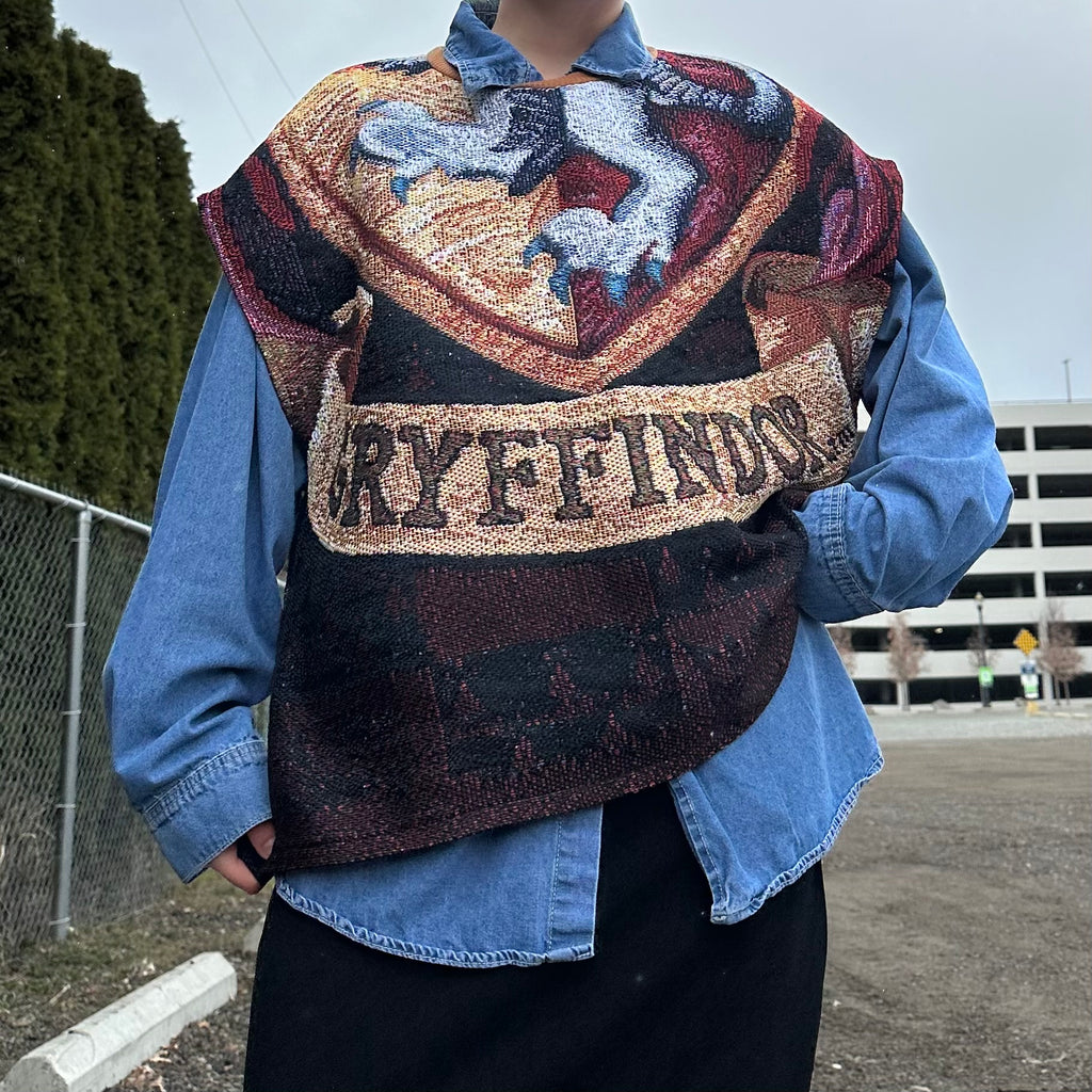 Gryffindor Blanket Vest