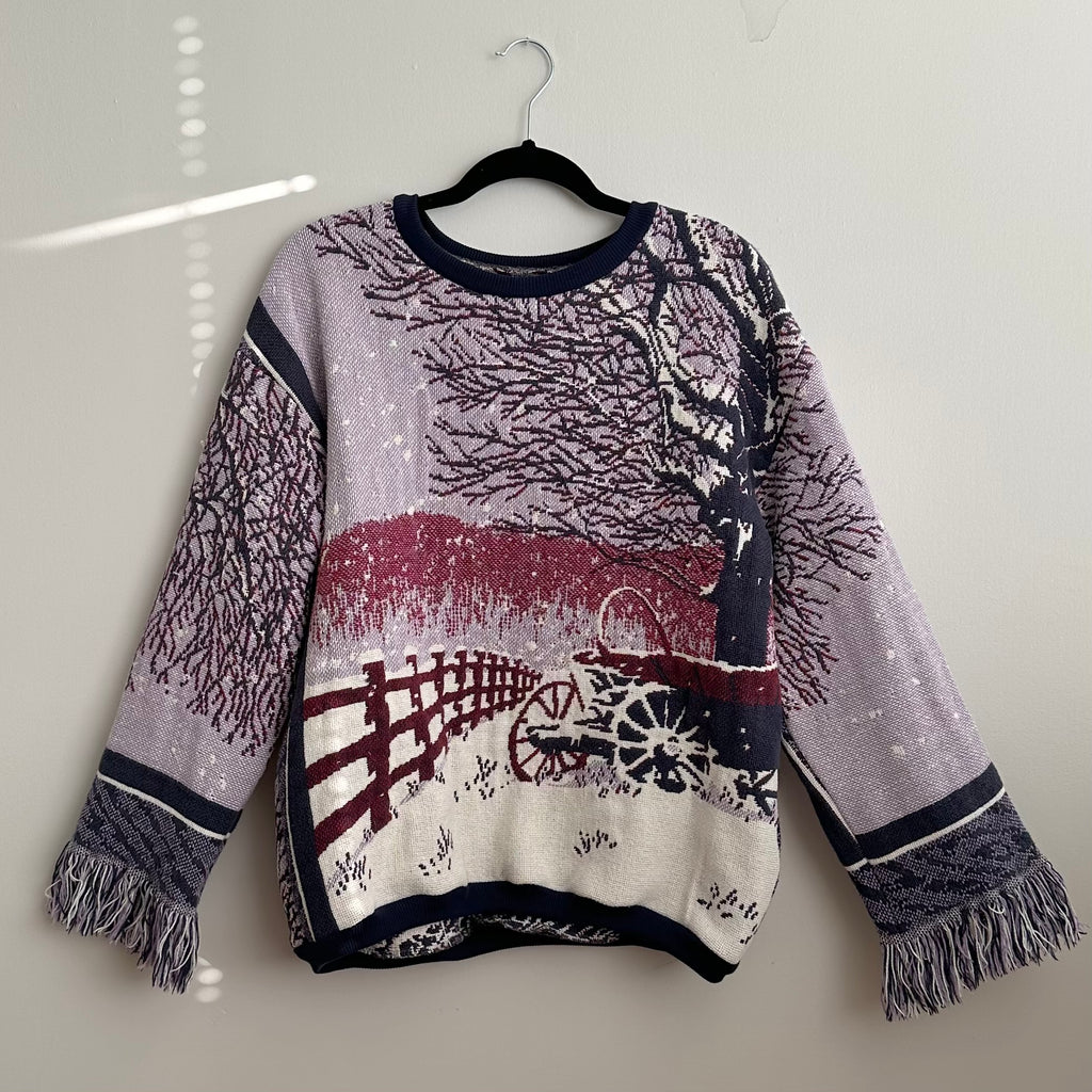 Snowy Blanket Sweater