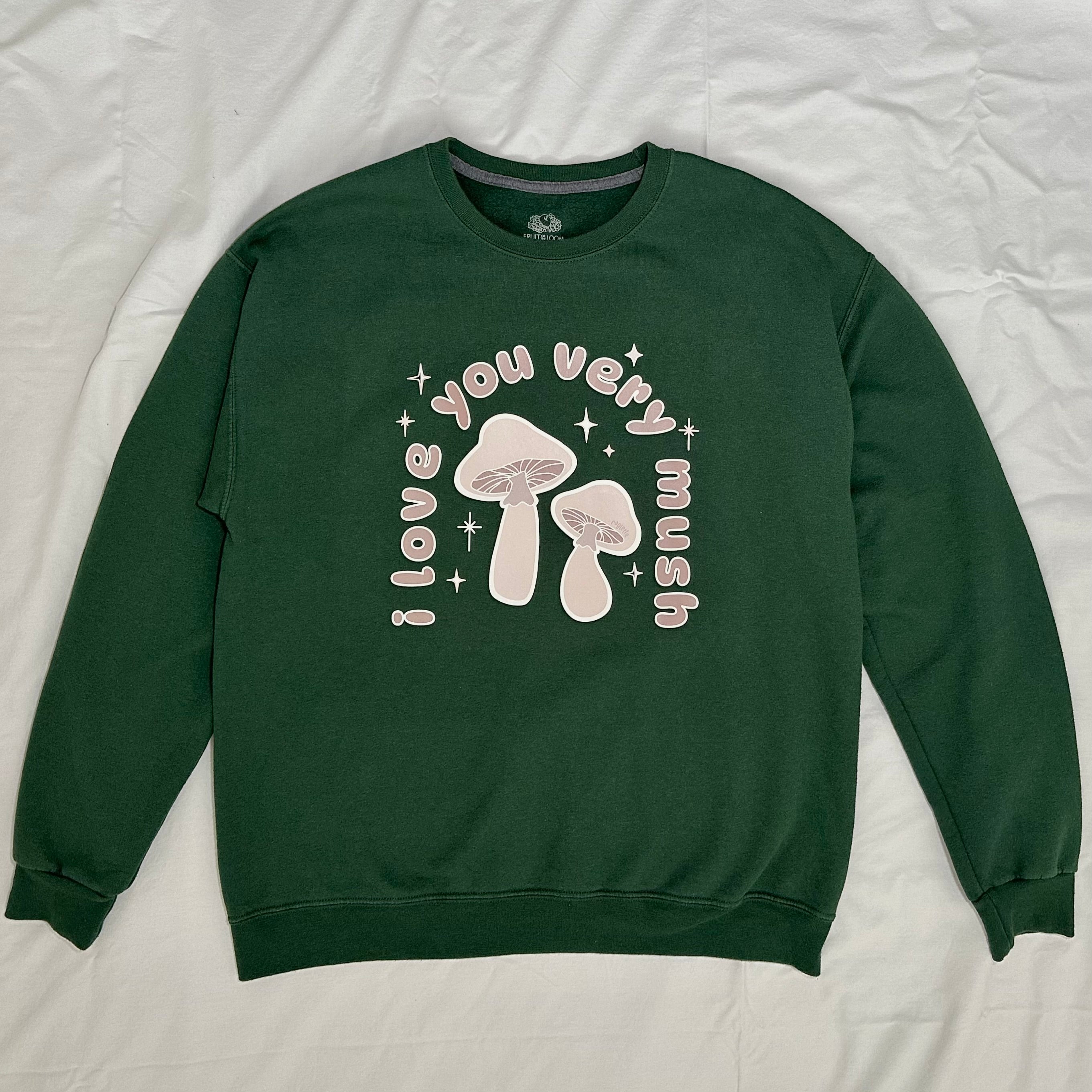 Green Love Mush Sweatshirt