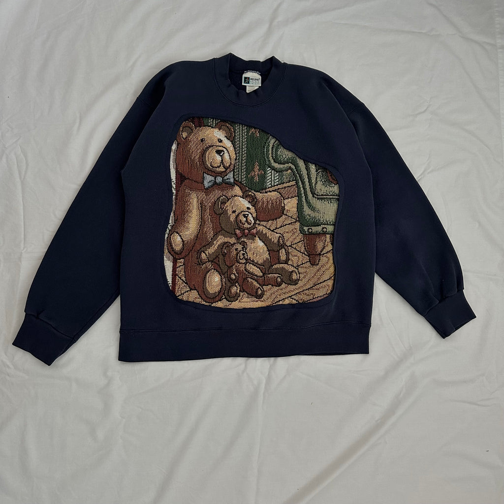 Teddy Bear Peekaboo Sweater