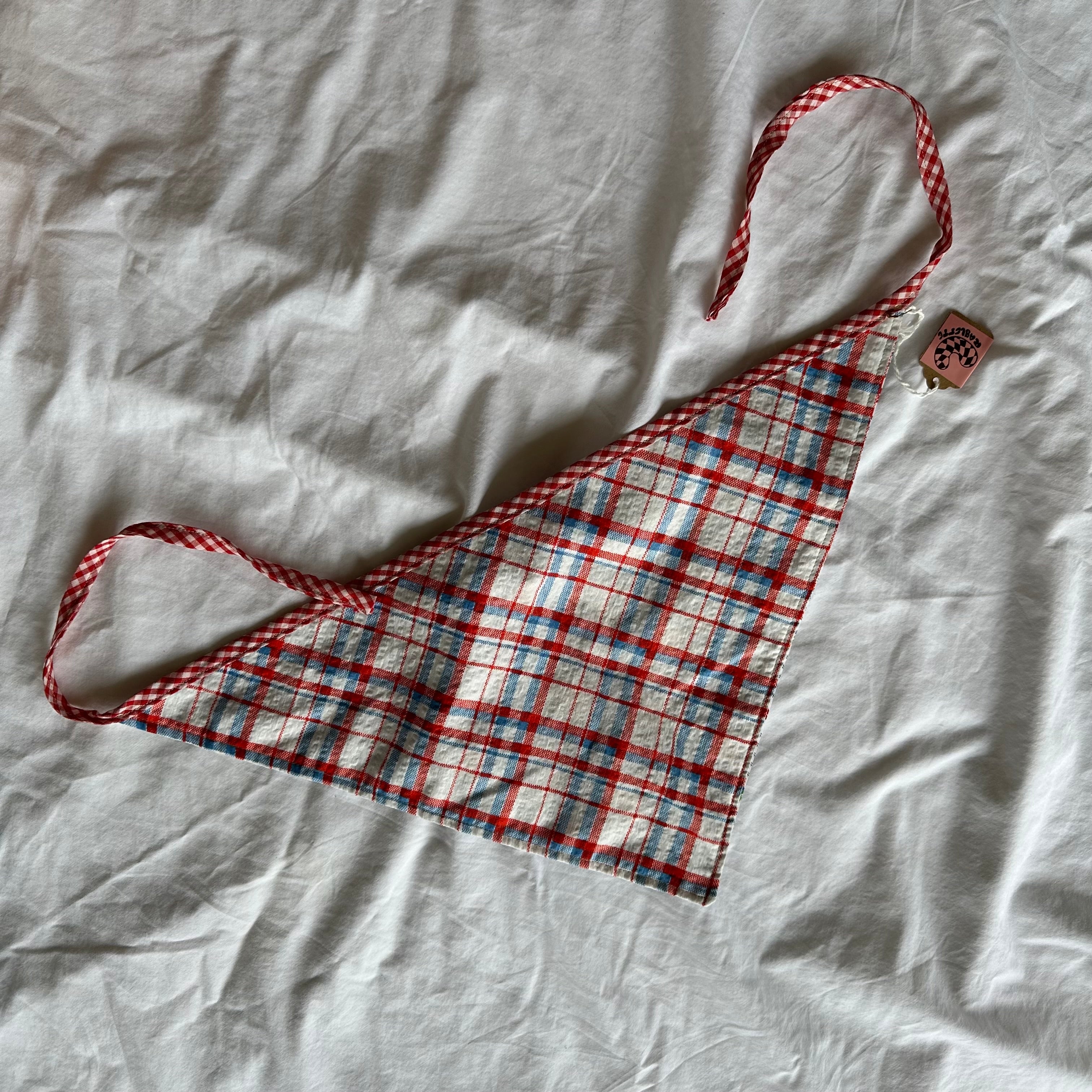 Fruit + Plaid Bandana