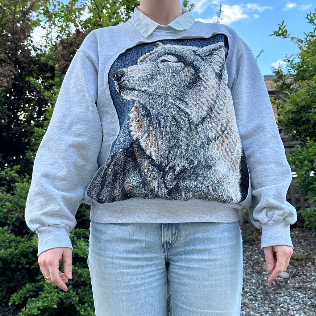 Peekaboo Wolf Sweater