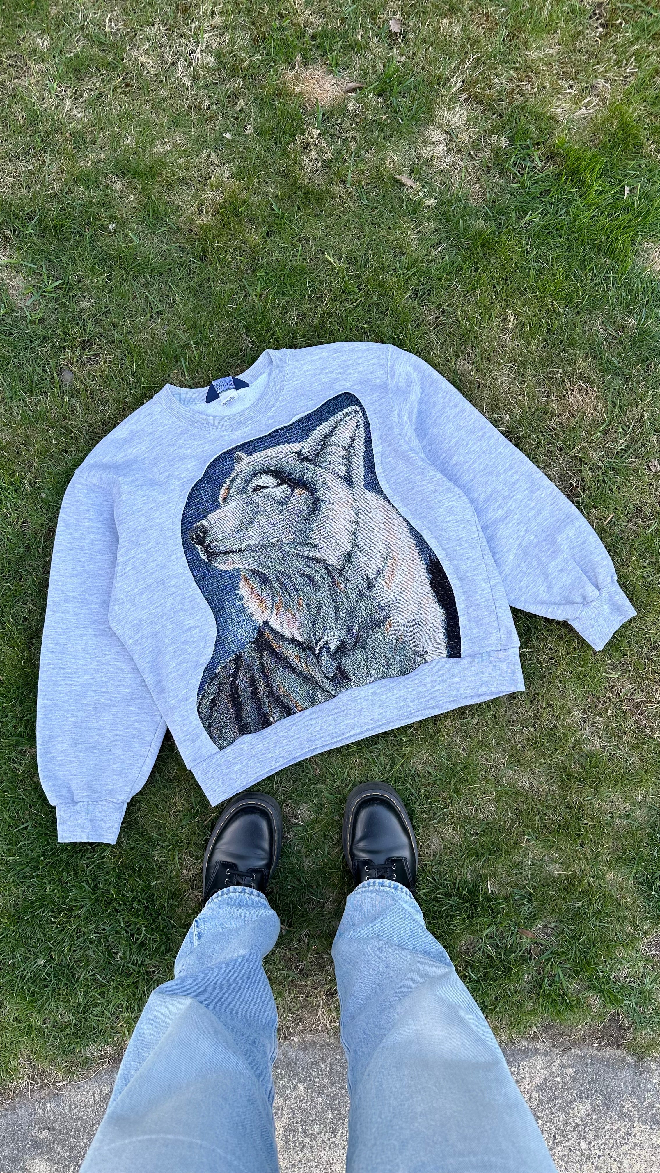 Peekaboo Wolf Sweater
