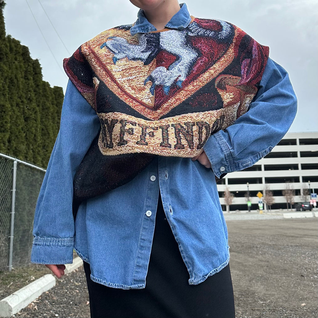 Gryffindor Blanket Vest