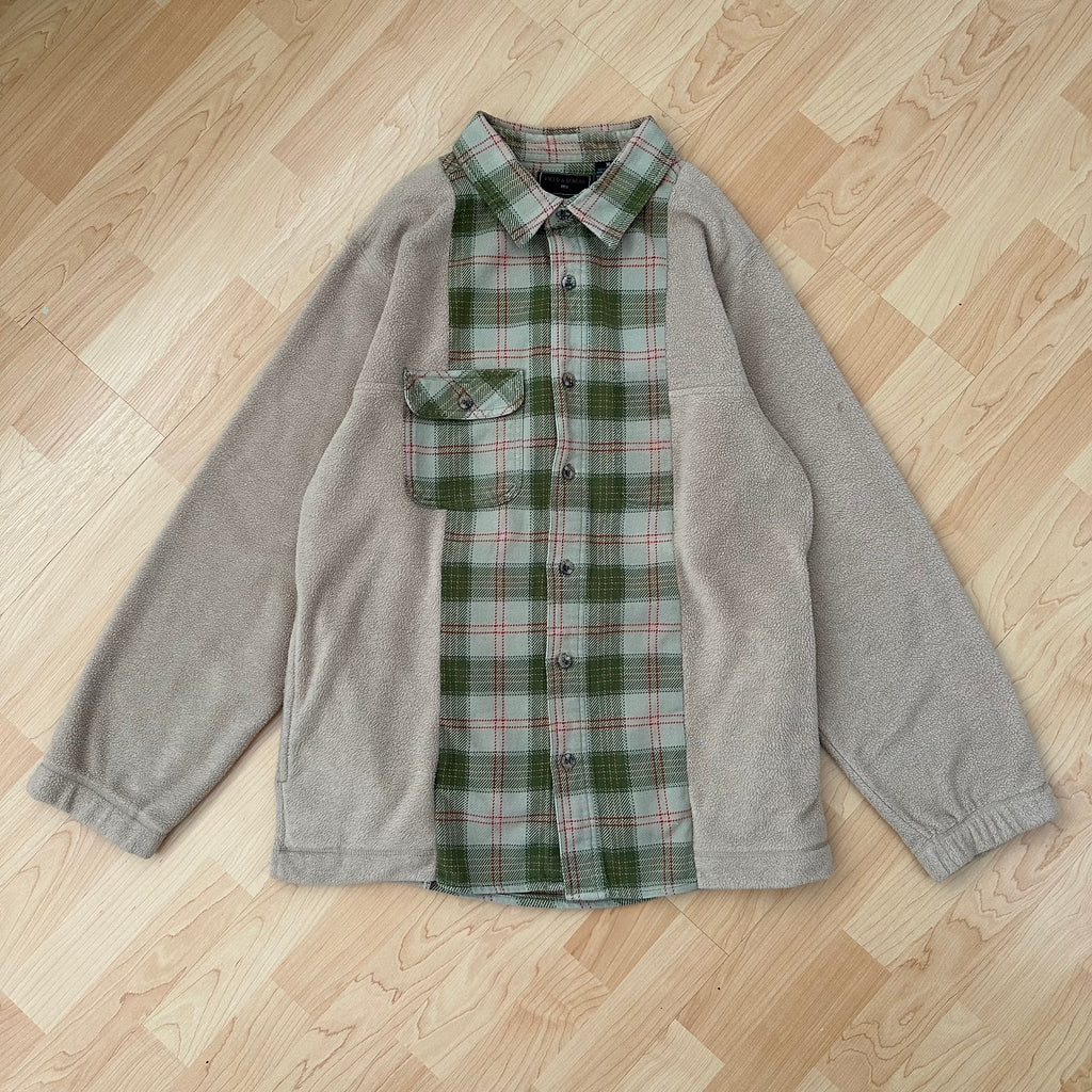 Reworked Plaid Fleece