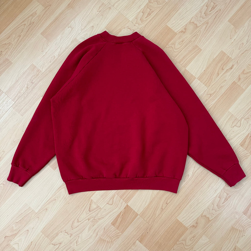 Red Cherub Peekaboo Sweatshirt