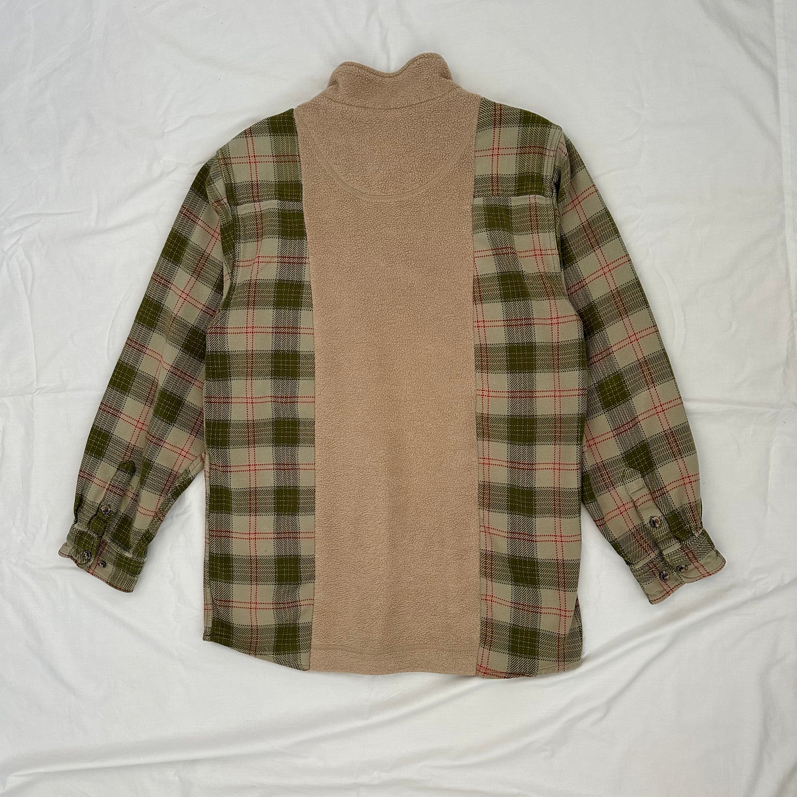 Plaid Fleece 1/4 Zip