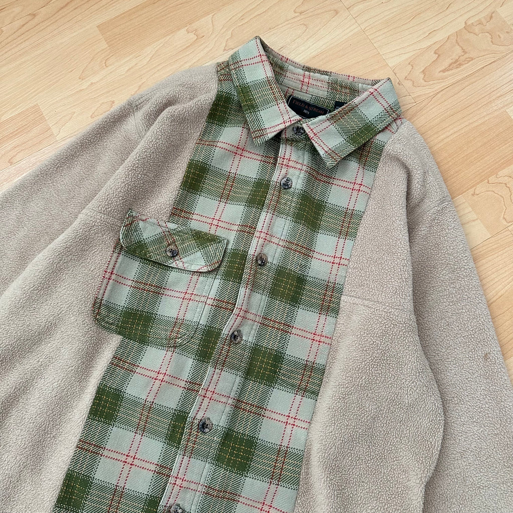 Reworked Plaid Fleece