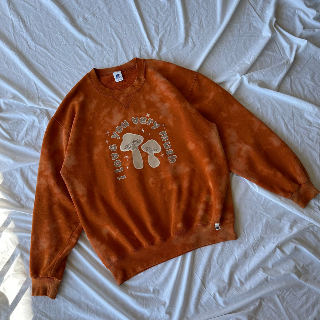 Orange Mushroom Sweatshirt