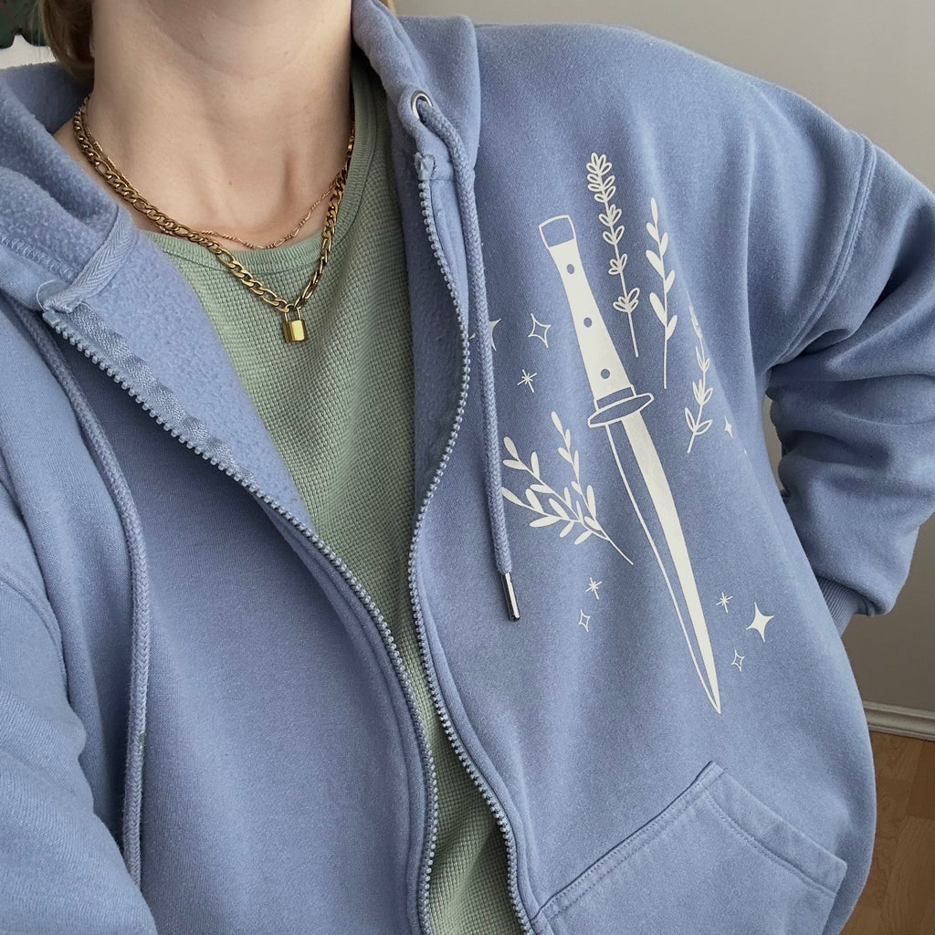 Dagger Zip-Up Hoodie