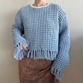 Baby Blue Blanket Sweater