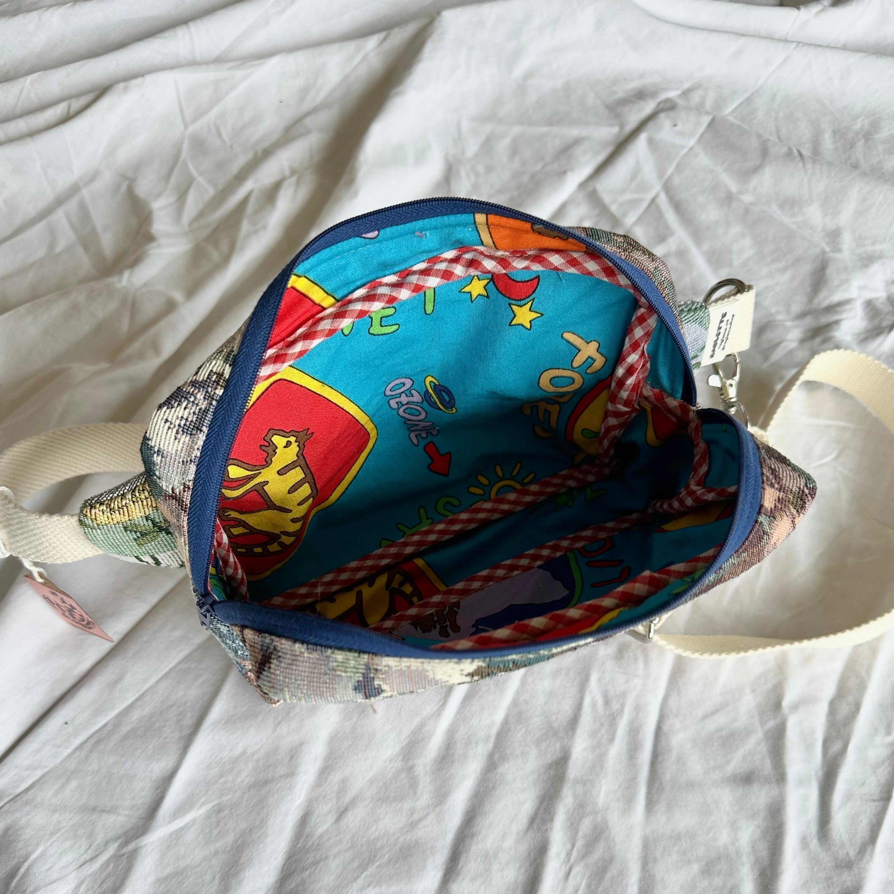 Handmade Flower Sling bag