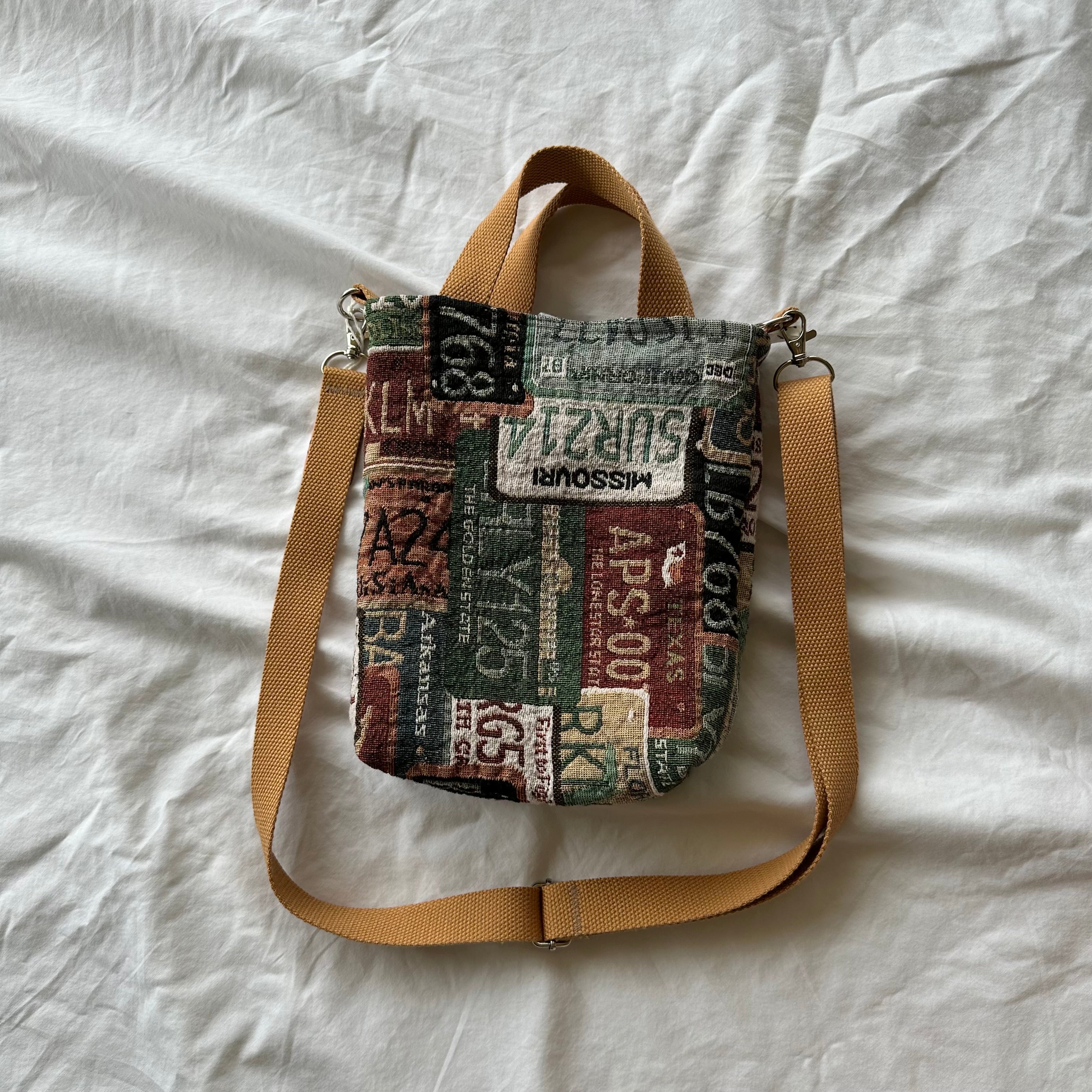 License Plate Tiny Tote