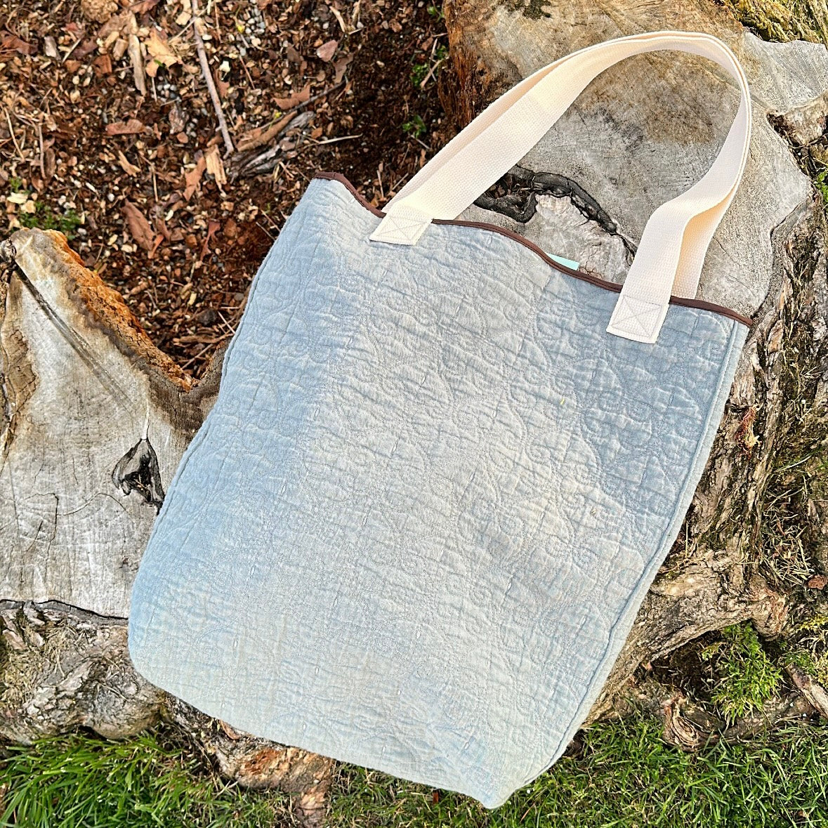 Handmade Martini Tote Bag