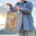 Handmade Martini Tote Bag