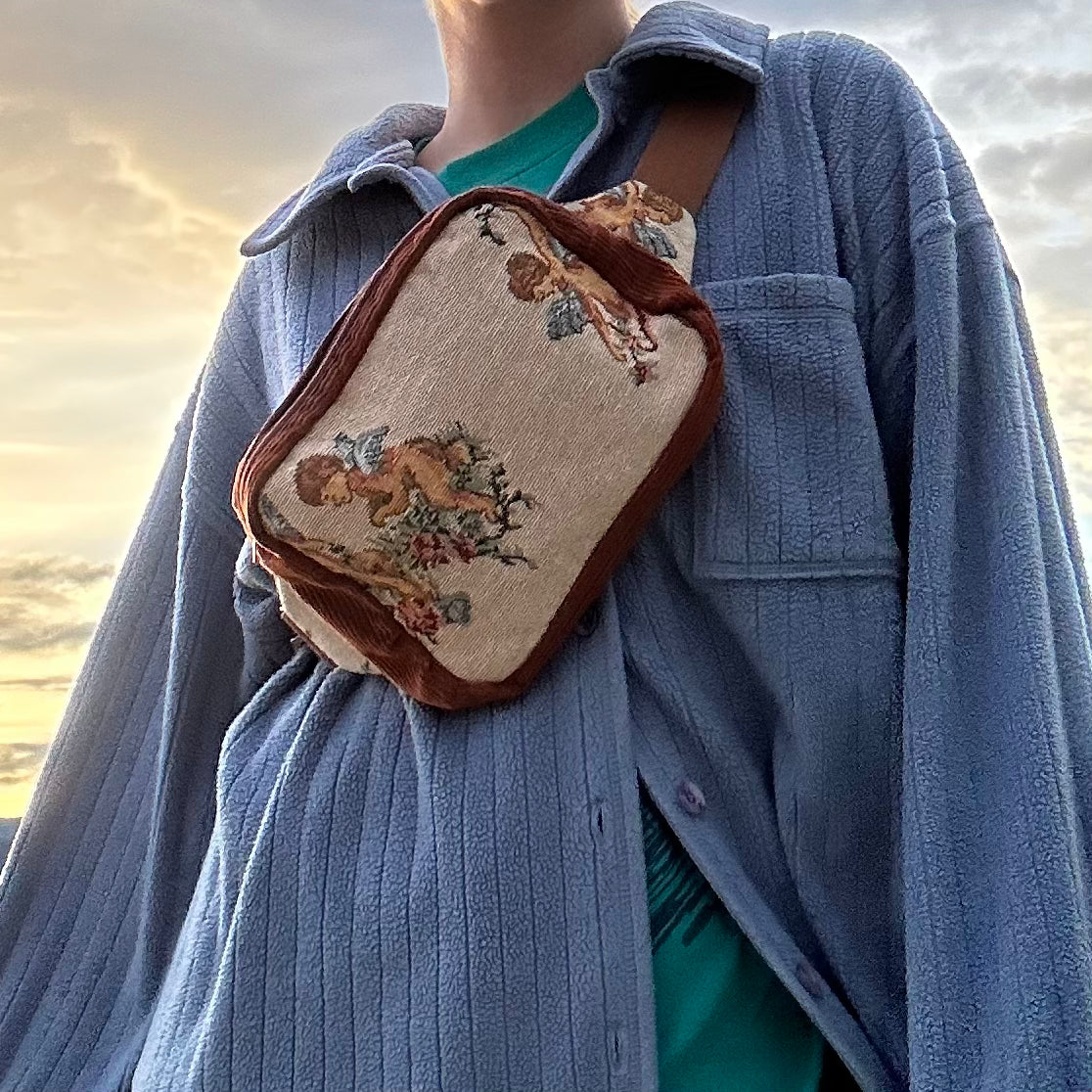 Handmade Cherub Fanny Pack