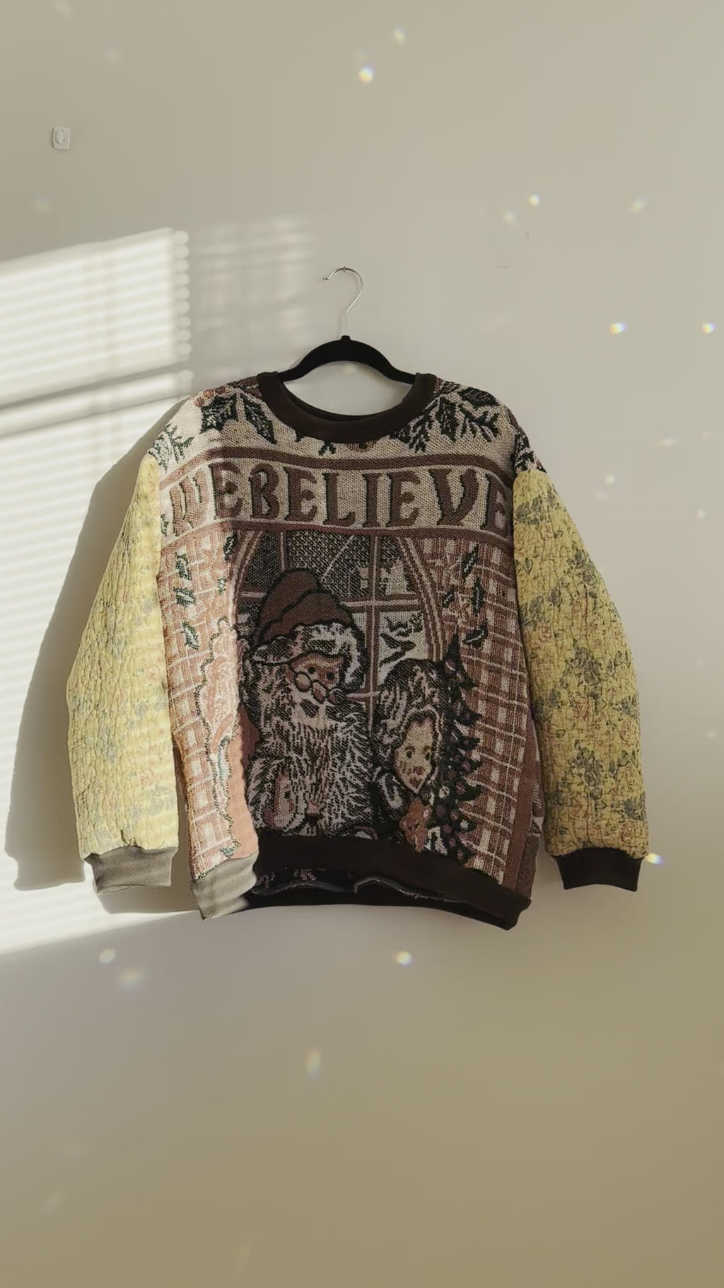 We Believe Blanket Sweater