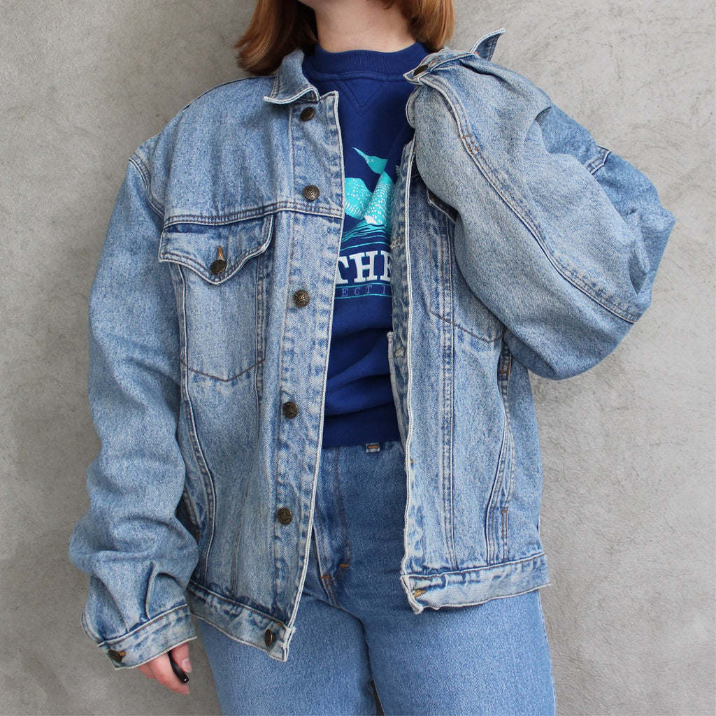 Custom Painted Denim Jacket