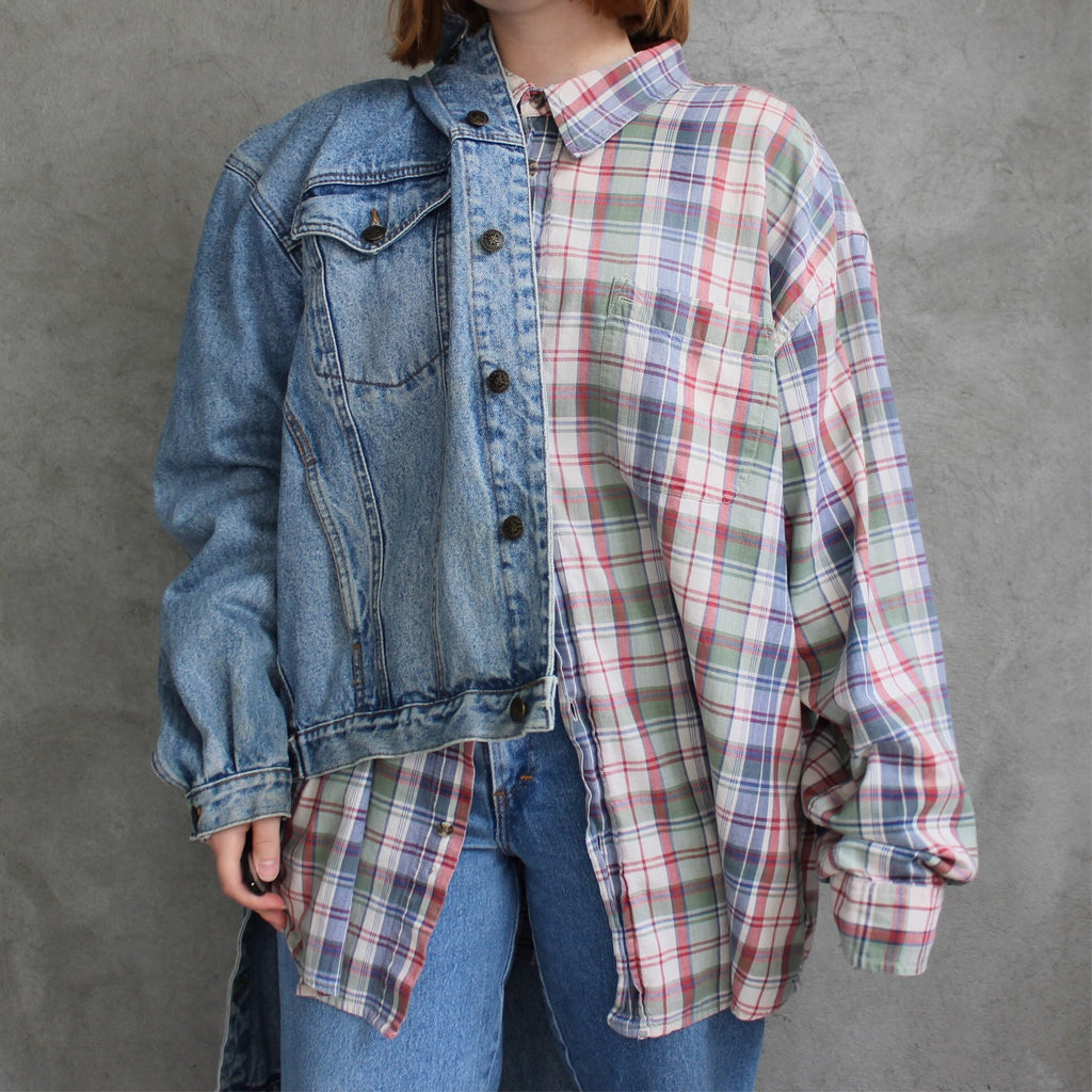 Custom Painted Denim Jacket